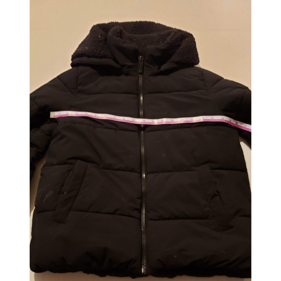 Women's Calvin Klein Jeans Black Size S Puffer Jacket - Picture 3 of 15